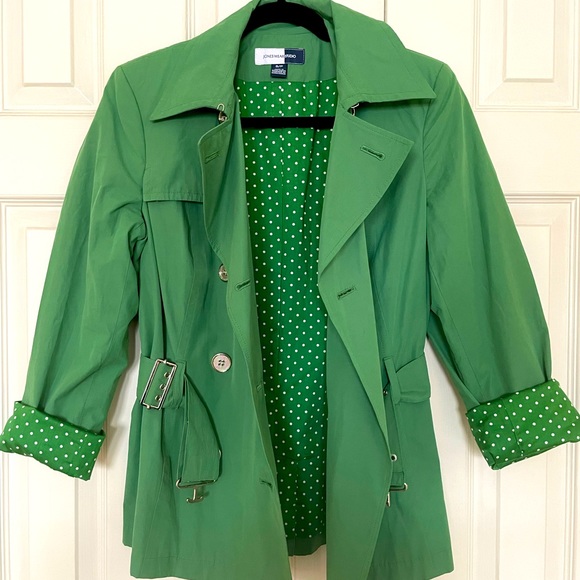 Vibrant Green spring jacket - Picture 3 of 6